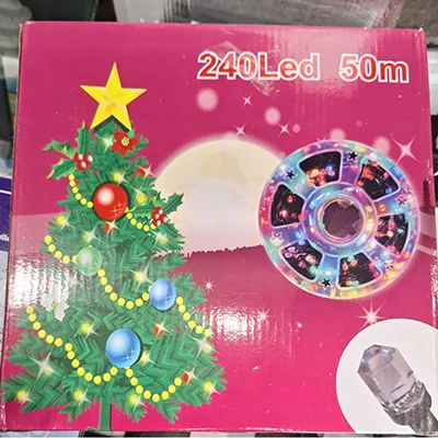cadena de iluminación Merry Christmas 240 LED 50M