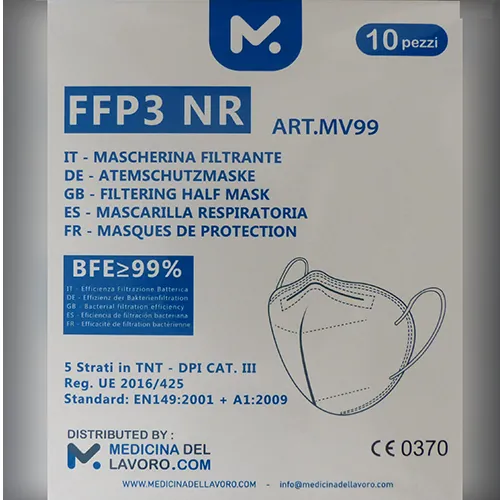 máscara de filtro de partículas Medicina del Lavoro Atemschutzmaske, Filtering Half Mask (foto 3)