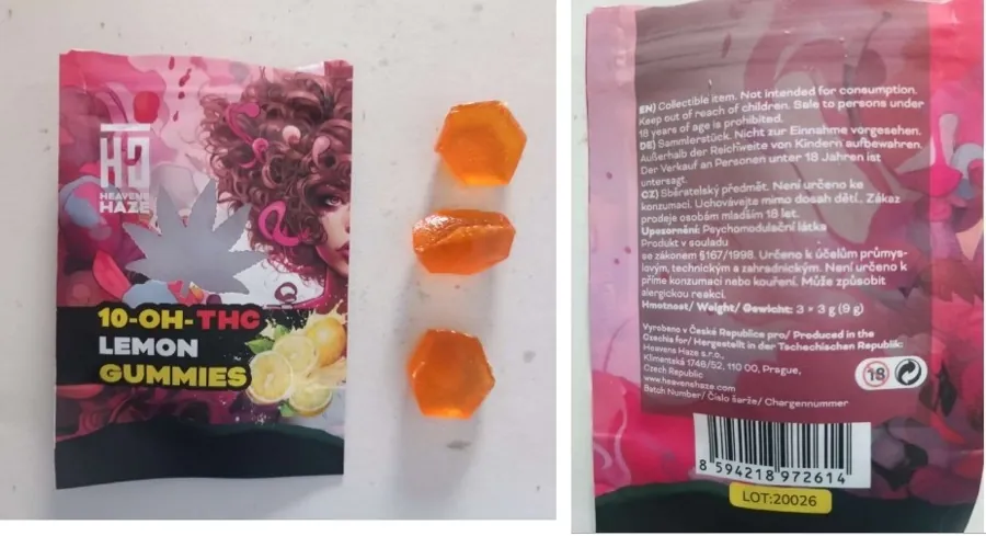 productos de confitería Heavens Haze