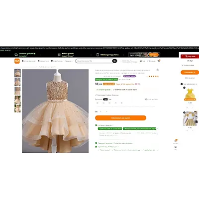 vestido de los niños