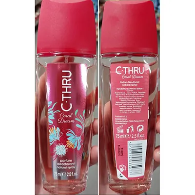 desodorante C·THRU Coral Dream