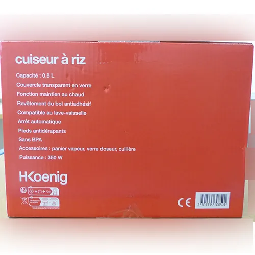 cocina de arroz *HKOENIG* Cuiseur à riz ORIZA4 (foto 2)