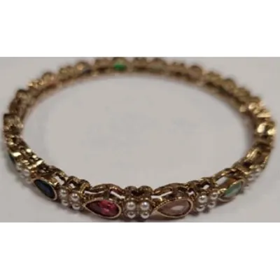 pulsera Bracelet with Multi-Coloured Stones