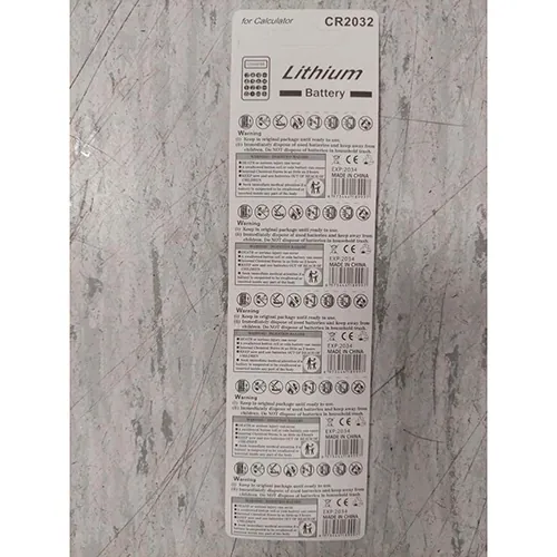 baterías de botón KOONENDA Lithium battery