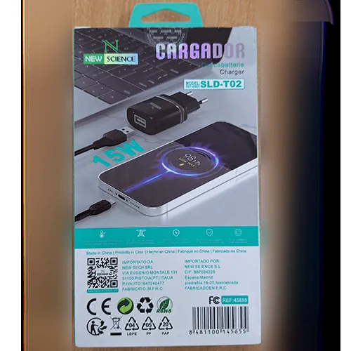 cargador USB NEW Science