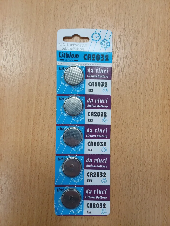 baterías de botón da vinci Lithium Battery 3V