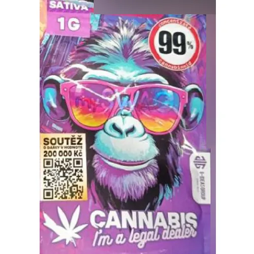 producto a base de hierbas para fumar mySWAG Mega Strong Canna MIX Sativa (foto 2)