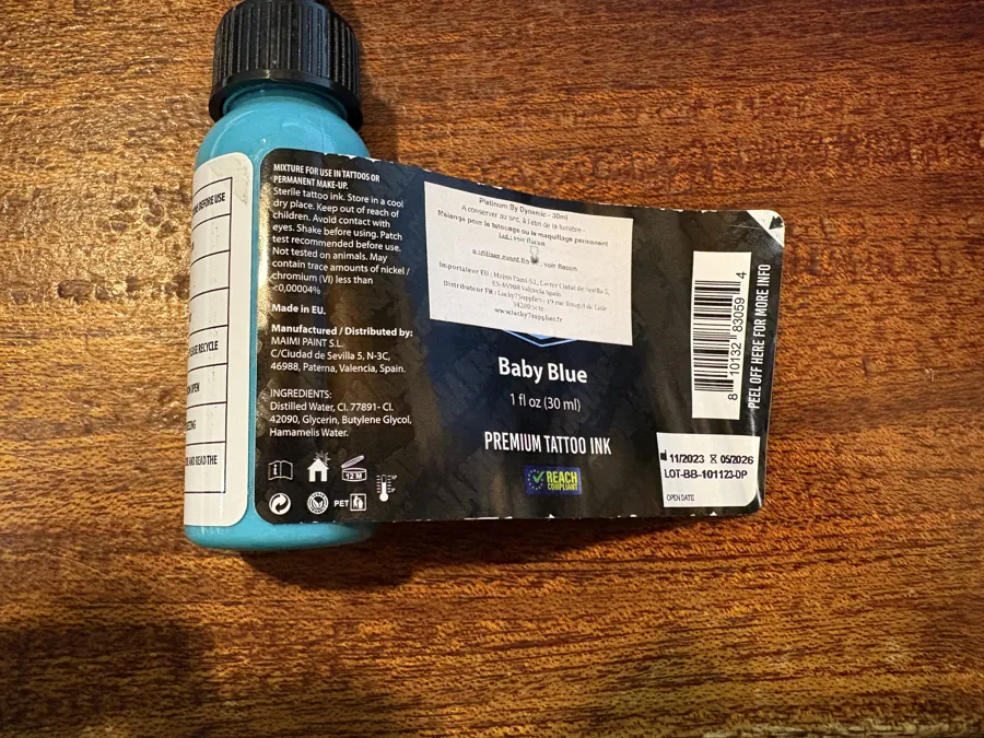 tinta de tatuaje Dynamic Premium tattoo ink (foto 2)