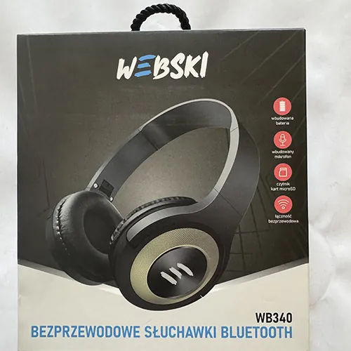 auriculares inalámbricos Webski Bezprzewodowe Sluchawki Bluetooth