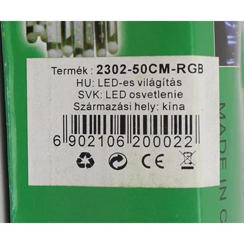 cadena de iluminación SMD Meteor Tube