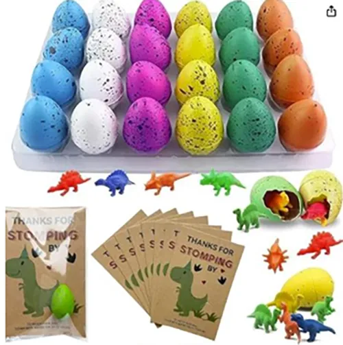 juego de juguetes Dinosaur Party Favours