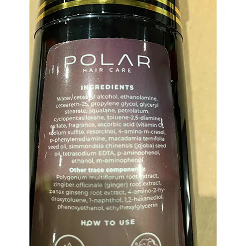 champú Polar Hair Care Dark Brown Hair Dye Shampoo (foto 3)
