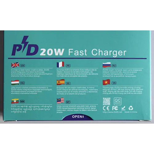 cargador USB ZUZG Fast Charger (foto 2)