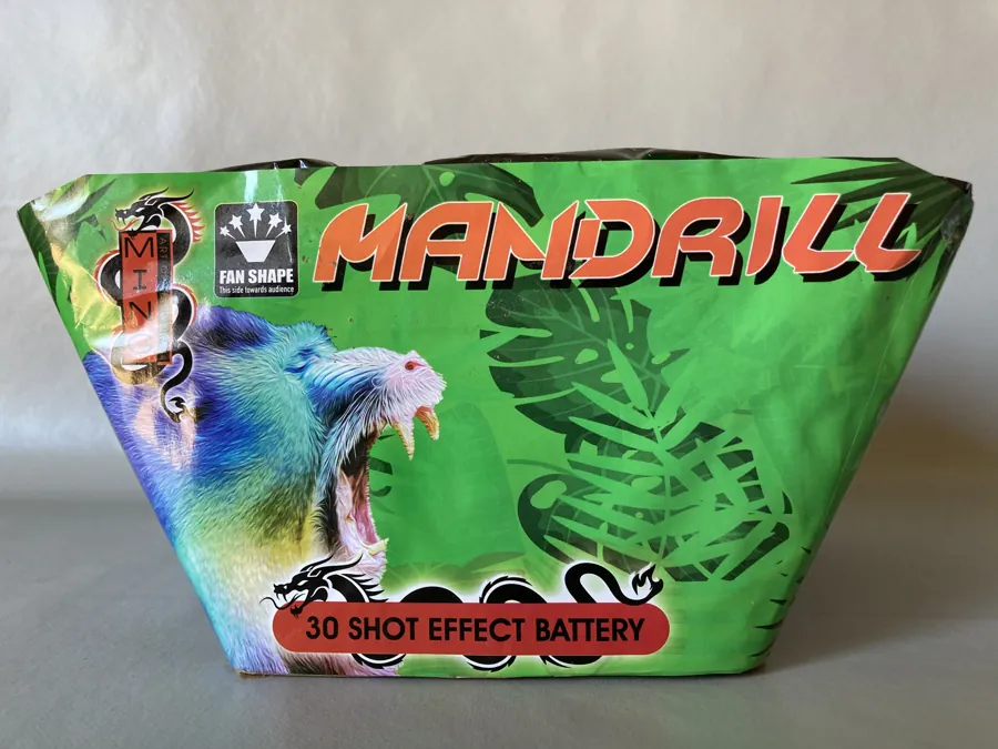 fuegos artificiales Ming Of Art Fireworks Mandrill