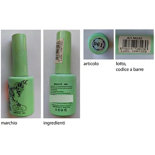 esmalte de uñas de gel Tertio Smalto gel (foto 2)