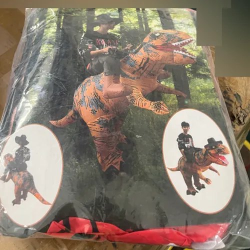 vestido de fantasía Inflatable Dinosaur Costume (foto 3)