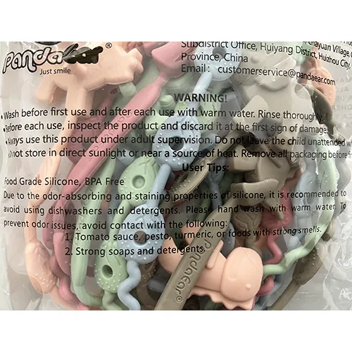 sostenedor de chupete PandaEar Pacifier Clips (foto 3)