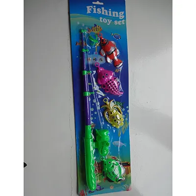 juego de juguetes de pesca