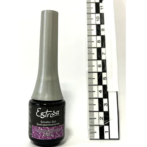 esmalte de uñas de gel Estrosa Purple Magic glitter