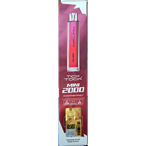 cigarrillo electrónico desechable Tick Tock Mini 2000 (foto 3)