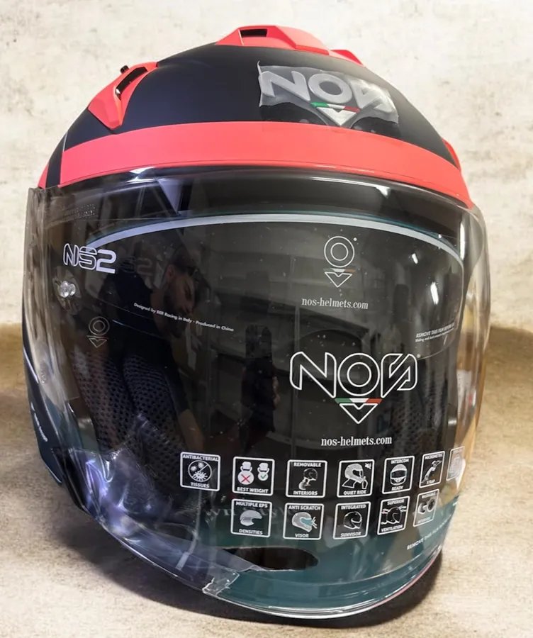 casco de moto NOS New Own Style (foto 2)
