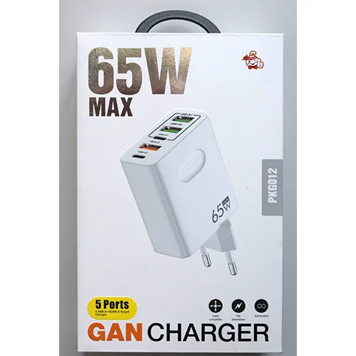 cargador USB GAN CHARGER 65W MAX 5 (foto 3)