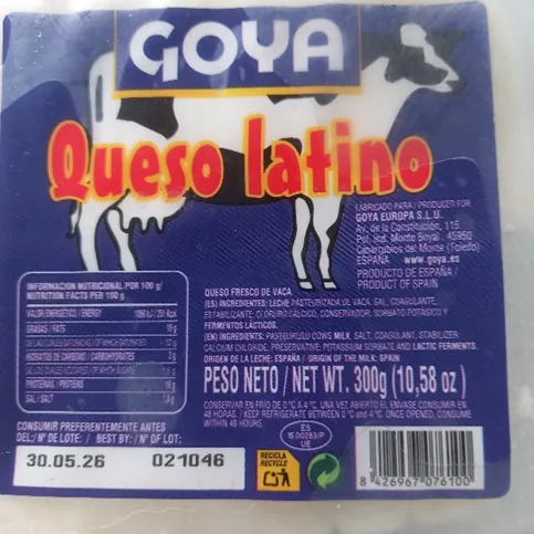 queso fresco de vaca Goya
