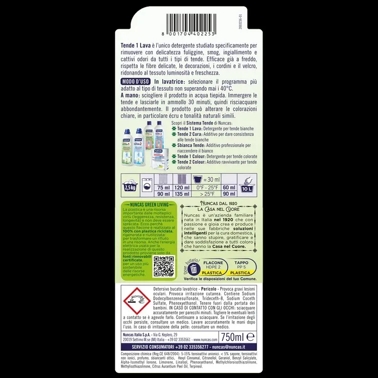 detergente Nuncas Lava tende 1 Detergente specifico (foto 2)