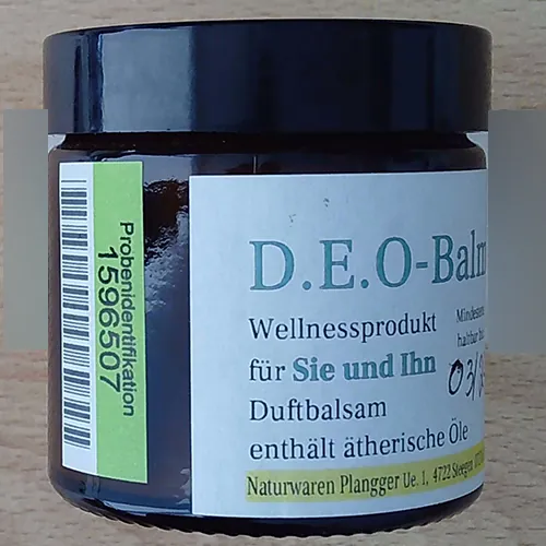desodorante Plangger Naturwaren D.E.O-Balm (foto 2)