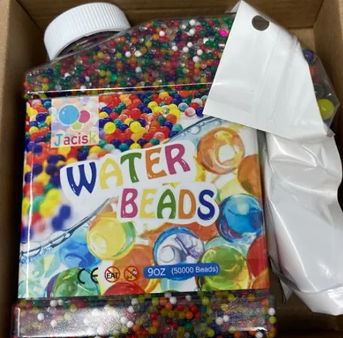 cuentas de agua Jacisk 50,000Pcs and 100Pcs Water Beads (foto 3)