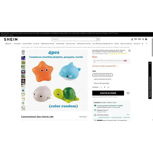 light-up sea animals