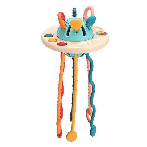 juguete con cuerdas de tracción MANMI TOP Funny Puller - Montesori Sensory Toy (foto 2)