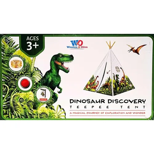 juguete Winson & Olive Dinosaur Discovery Teepee Tent