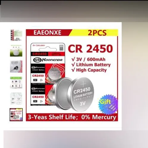 baterías de botón KOONENDA Lithium battery