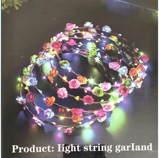 accesorio para el cabello Light String Garland