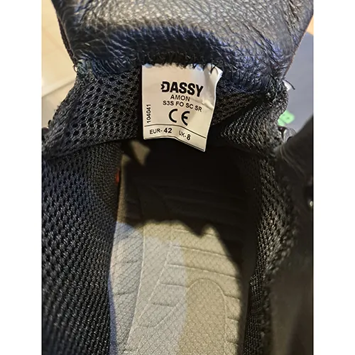 zapatos de seguridad DASSY AMON S3S FO SC SR 25596 (foto 3)