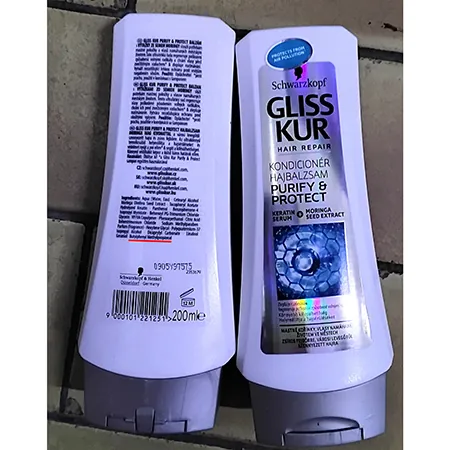 acondicionador de cabello Schwarzkopf Gliss KUR Hair Repair, Purify & Protect