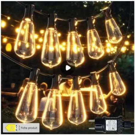 cadena de iluminación *XBATE* G40 LED GLOBE LIGHT BULBS