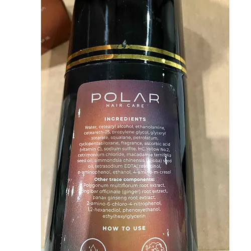 champú Polar Hair Care Medium Brown Hair Dye Shampoo (foto 3)