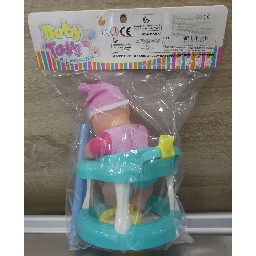 juego de muñecas de plástico Shunqile Baby Toys fun and puzzle (foto 2)