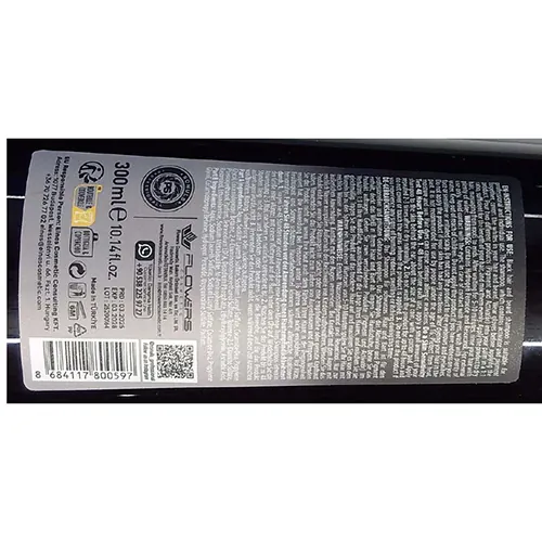 champú Ronuls PS Professional Black Shampoo Stop White Hair & Beard (foto 3)