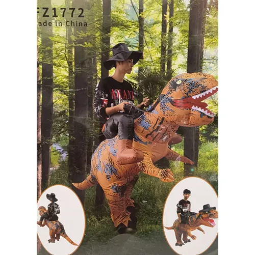 vestido de fantasía Inflatable Dinosaur Costume