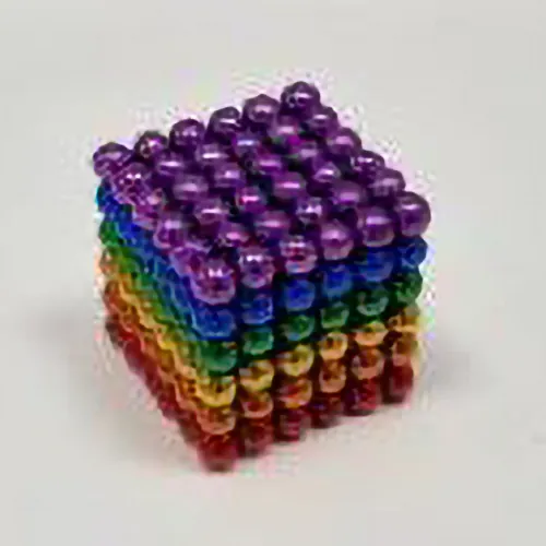 juguete magnético Bimivo Magnetic balls 5mm rainbow color
