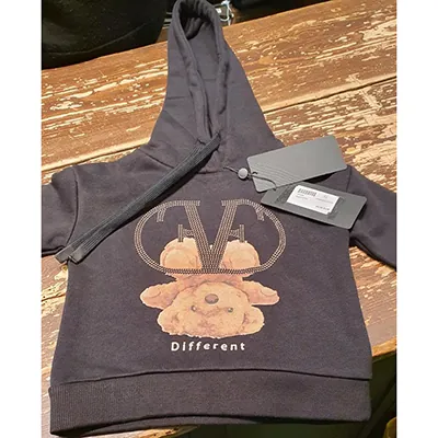 sudadera con capucha para niños Fun & Fun Felpa Black (foto 3)