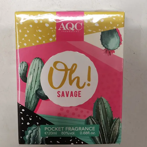 agua de toilette AQC Fragrances Oh! SAVAGE POCKET FRAGRANCE