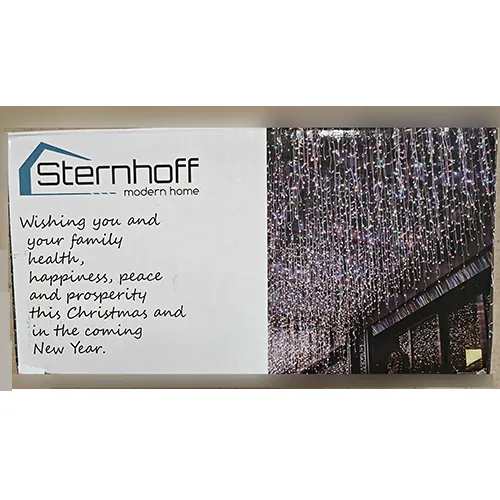 cadena de iluminación Sternhoff LED Christmas Lights Icicle