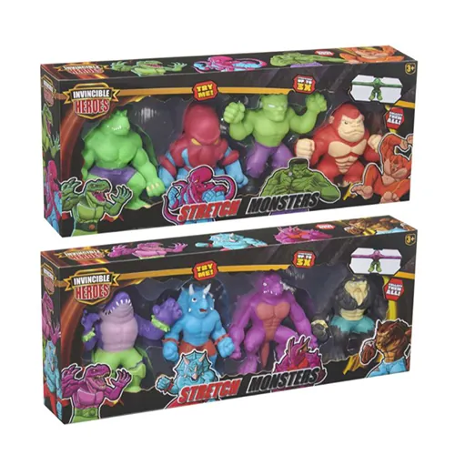 juguete de estatuilla relleno de arena Invincible heroes Figurines Stretch Monsters