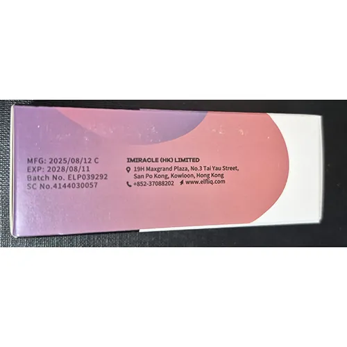 cartucho de cigarrillo electrónico Elfliq NIC Salts