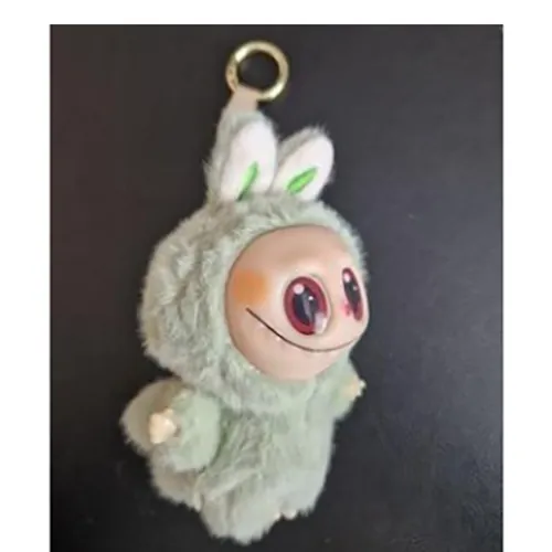 juguete suave con llavero Labubu-Style Plush Toy with Pull Cord