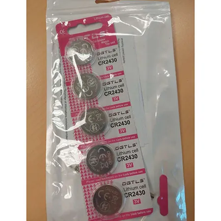 baterías de botón DGTLS Lithium cell